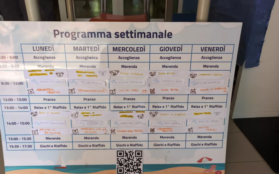 Programma dal 7 al 11 luglio