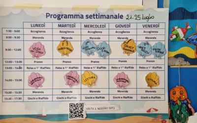 Programma dal 21 al 25 luglio
