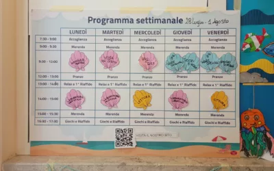 Programma dal 28 al 1 agosto
