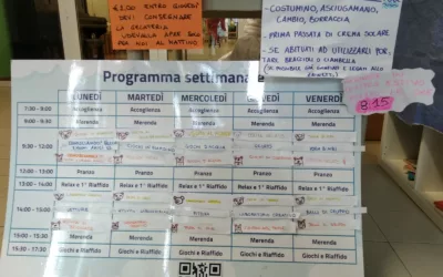 Programma dal 28 al 1 agosto